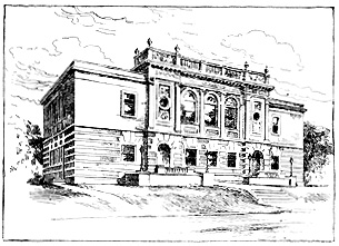 Adams Memorial Library.