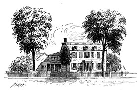 The John Chandler Williams House, now the Episcopal Rectory.